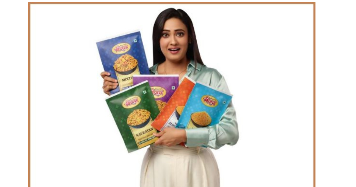 Shreeram Papads announces its newest Brand Ambassador- Welcomes Shweta Tiwari